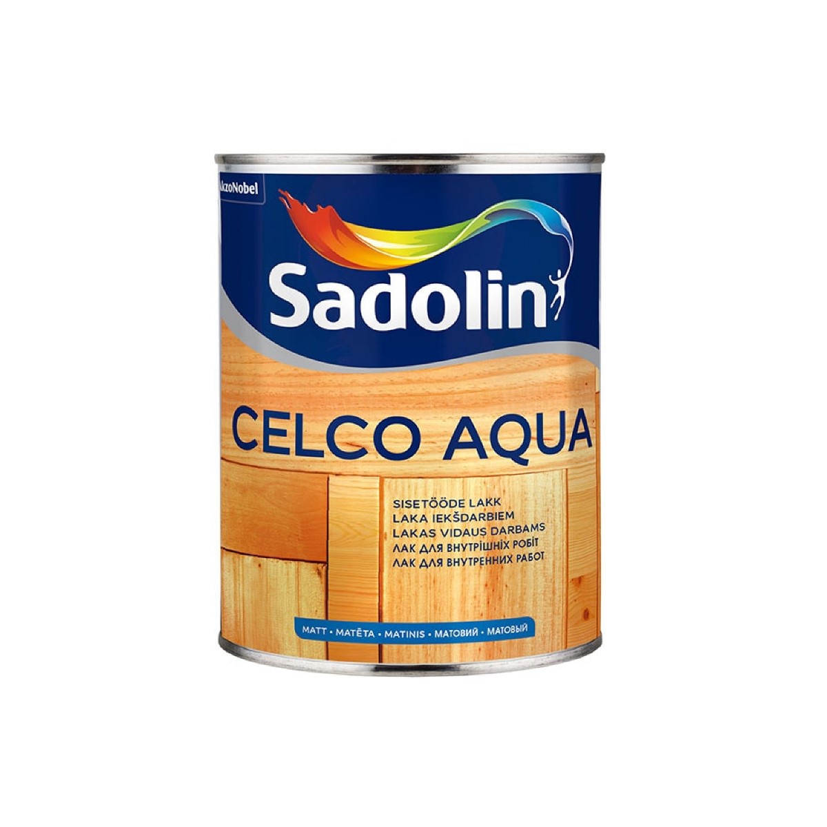Sadolin Celco Aqua Матовый лак для внутренних работ 1L