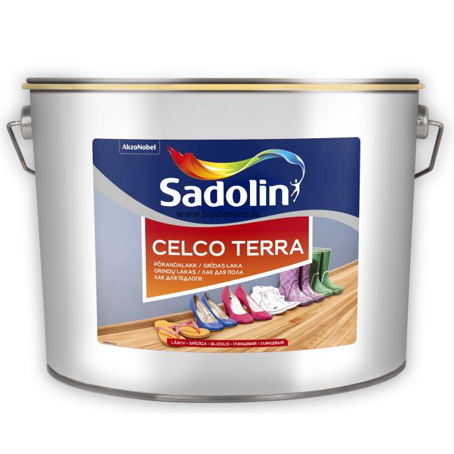 Sadolin Celco Terra Grīdas laka, spīdīga 90, 10L