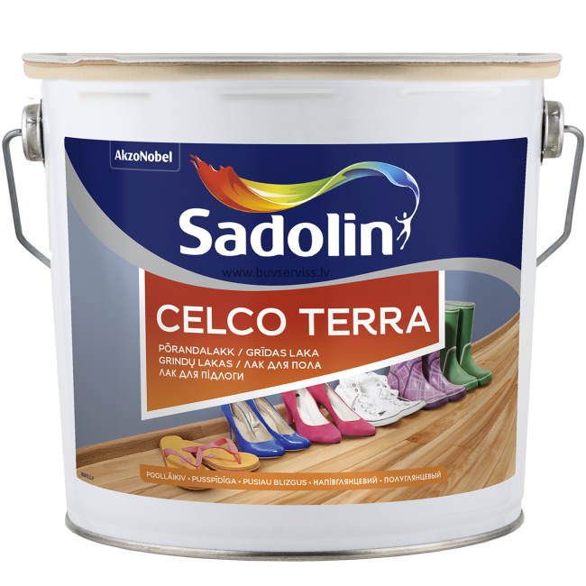 Sadolin CELCO TERRA pusspīdīgs 45, 2.5 L