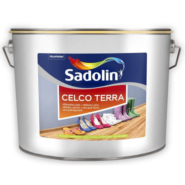 Sadolin Celco Terra Grīdas laka, pusmatēta 20, 10L