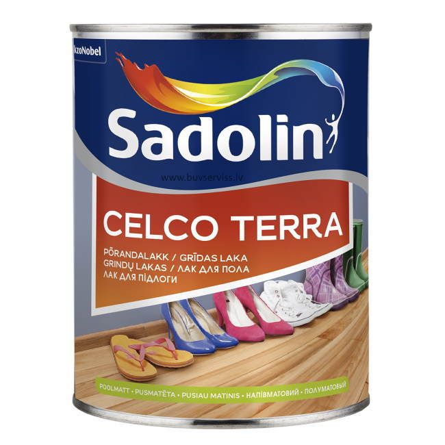 Sadolin CELCO TERRA pusmatēts 20, 1 L