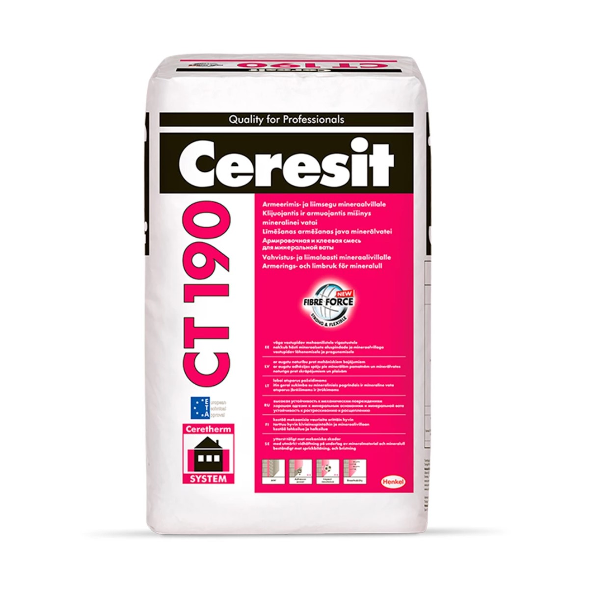 Ceresit CT 190 MW Flex Līmēšanas un armēšanas java minerālvatei