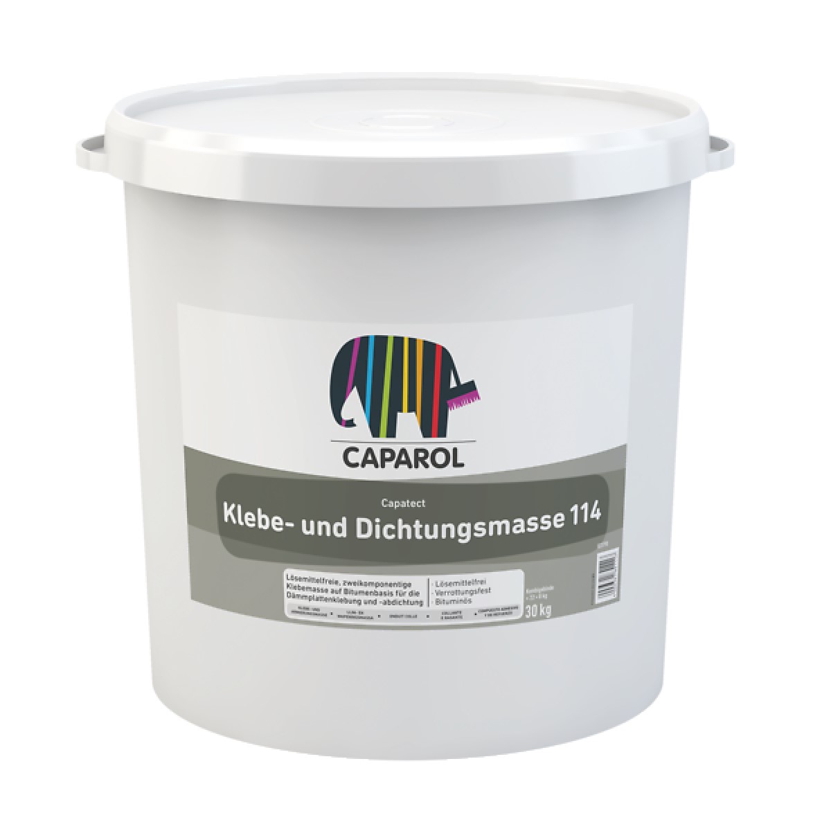Caparol Capatect-Klebe- und Dichtungsmasse 114 Divkomponenšu blīvējošā un līmējošā masa cokoliem