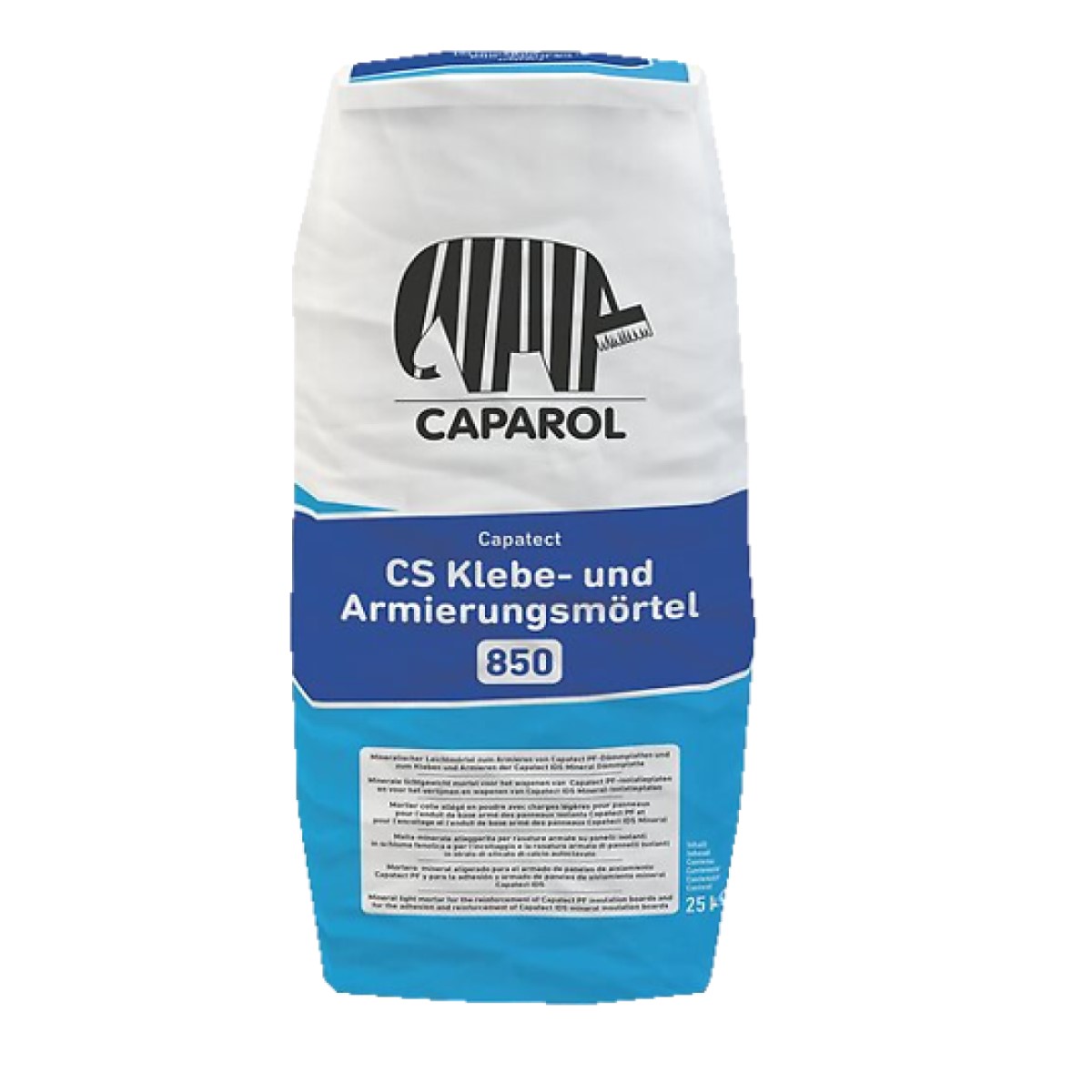 Caparol Capatect CS Klebe-und Armierungsmörtel 850 Vieglā minerālā java izolācijas plākšņu līmēšanai un armēšanai siltumizolācijai 25kg