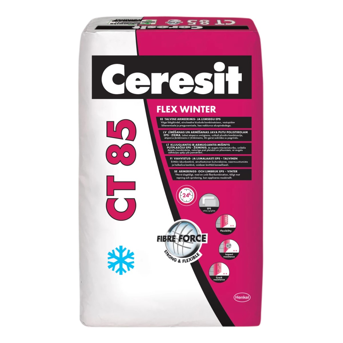 Ceresit CT 85 Winter Līmēšana un armēšanas java putu polistirolam