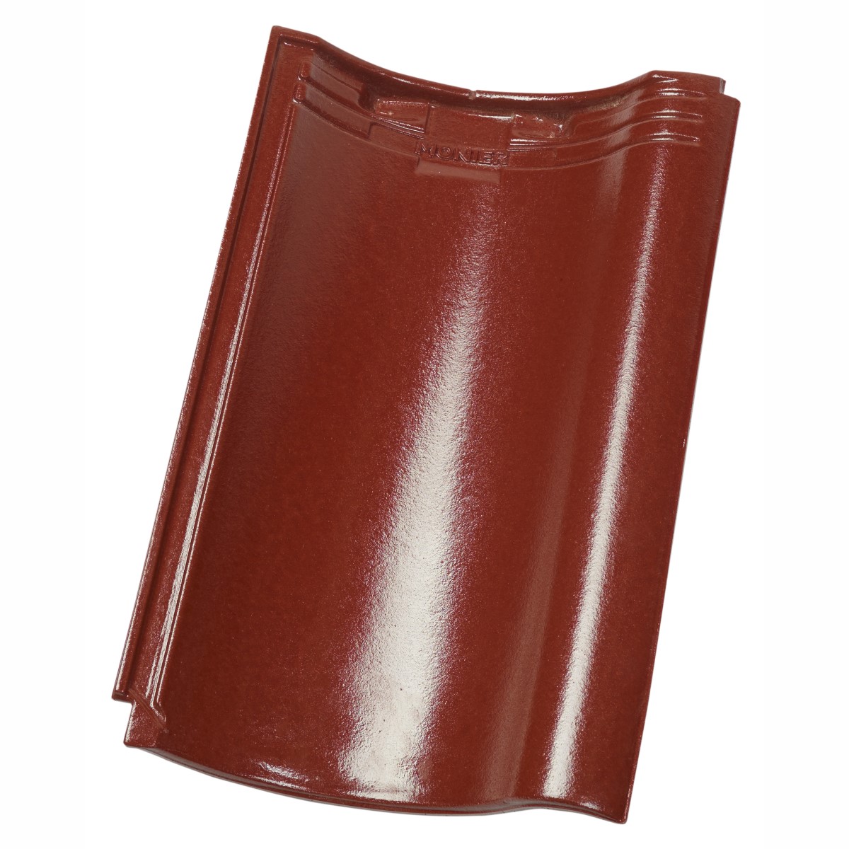 Monier Nortegl Māla rindu dakstiņš, glazēts, kastaņbrūns