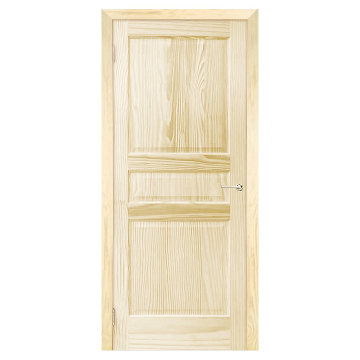 Madepar Paula Neapstrādātas priedes masīvkoka durvis