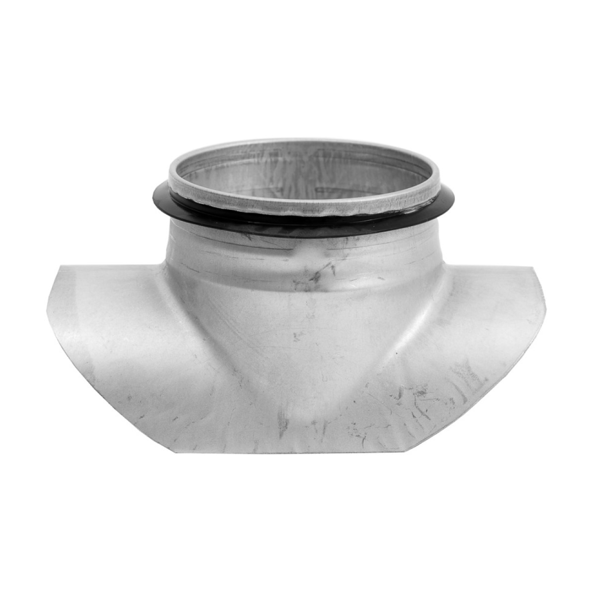 Europlast Седло металлическое, с резинками, прессованное 100-100mm