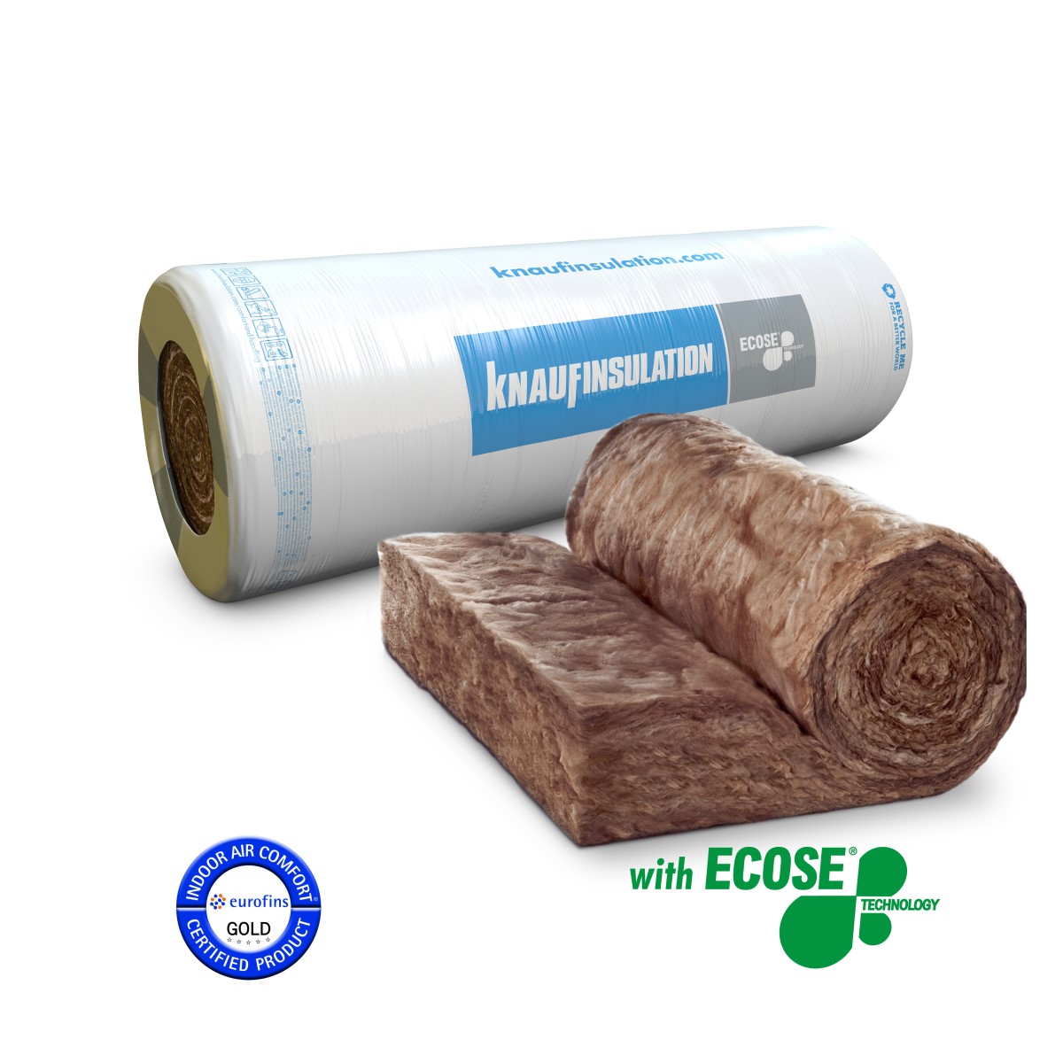 Knauf Insulation Naturoll Plus 040 minerālvate ruļļos