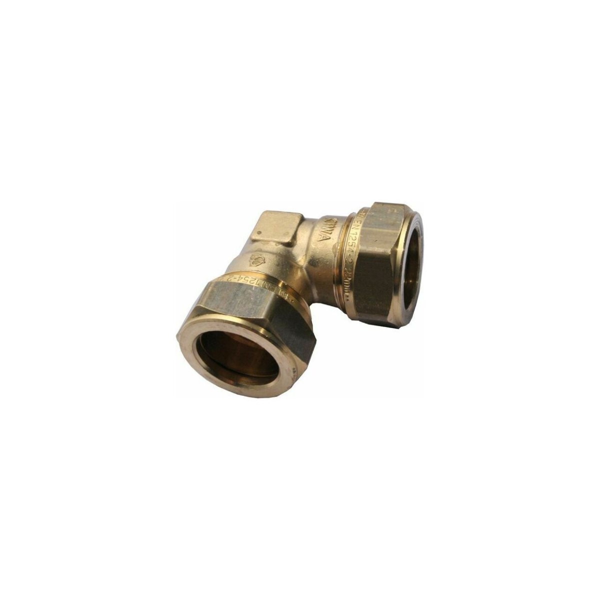General Fittings CU Компрессионное колено 22x22mm