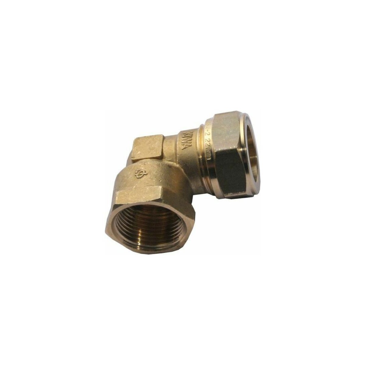General Fittings CU Компрессионное колено, внутренняя резьба General Fittings CU Kompresijas līkums 22mm x 3/4 collas iekšējā vītne