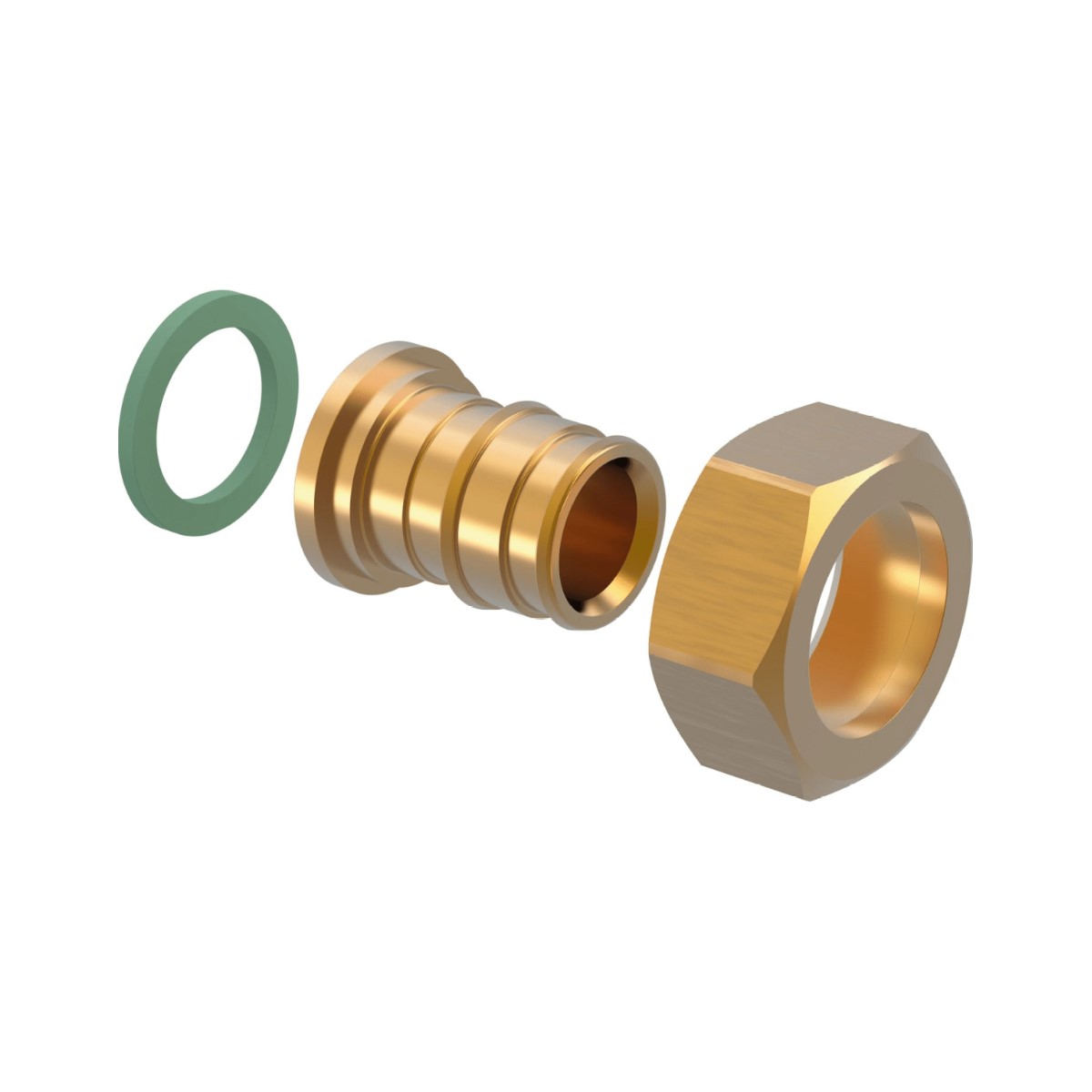 Uponor Q&E Pāreja ar saskrūvi