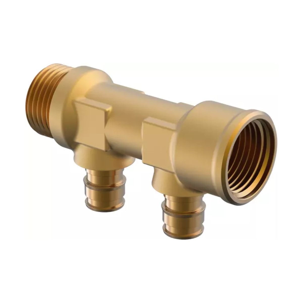 Uponor Q&E Sadalītājs 3/4 collas, iekšējā/ārējā vītne