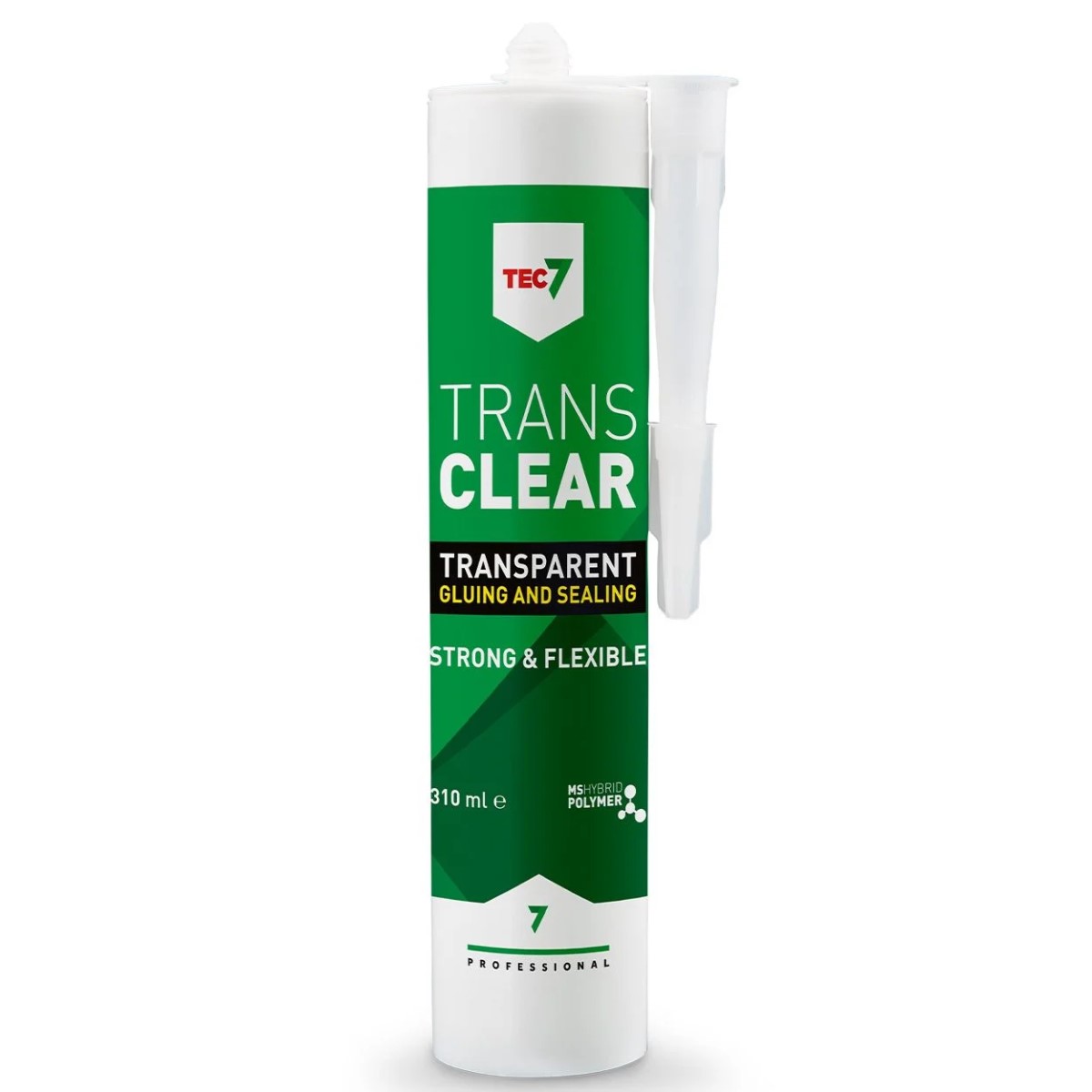 Tec7 Trans Clear Līme/hermētiķis, caurspīdīgs, 310ml