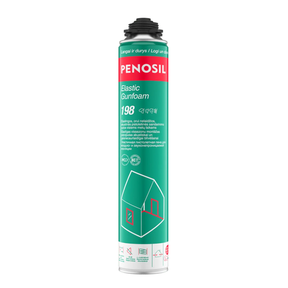 Penosil Elastic Gunfoam 198 Elastīgas montāžas putas