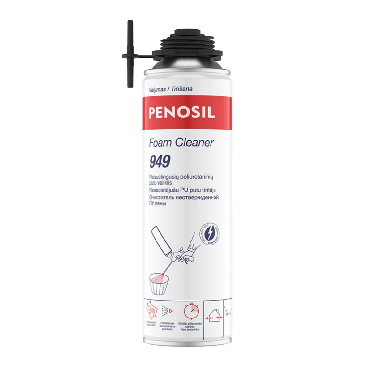 Penosil Foam Cleaner 949 Nesacietējušu PU putu tīrītājs