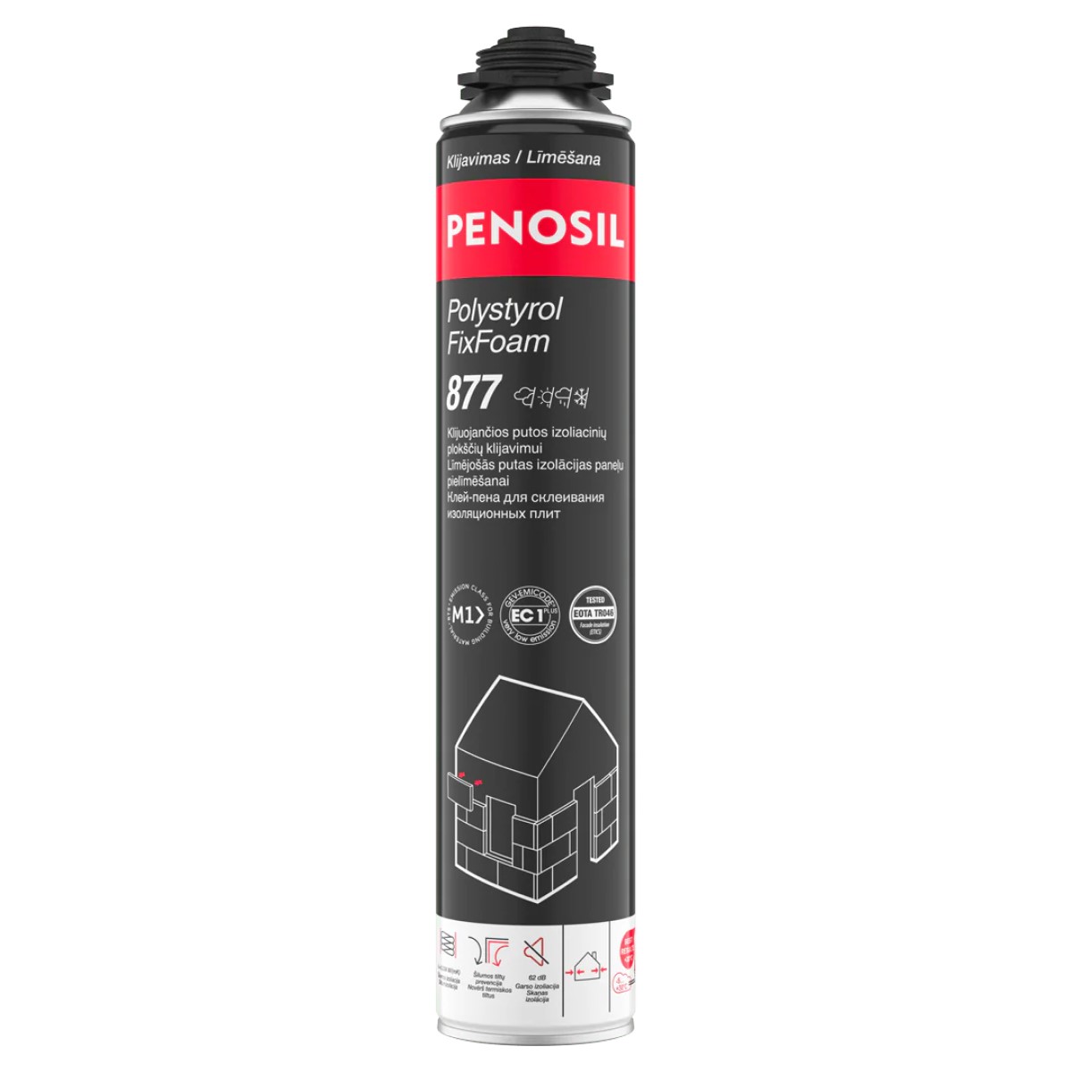 Penosil Polystyrol FixFoam 877 Līmējošās putas izolācijas plāksnēm