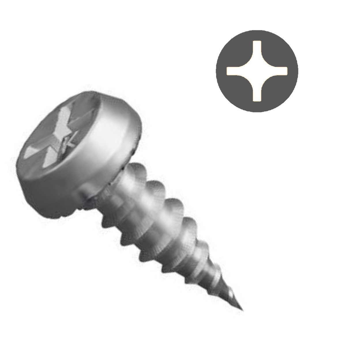 Knauf LN Mitrumizturīga montāžas skrūve ar naglas galu, Drystar plāksnēm