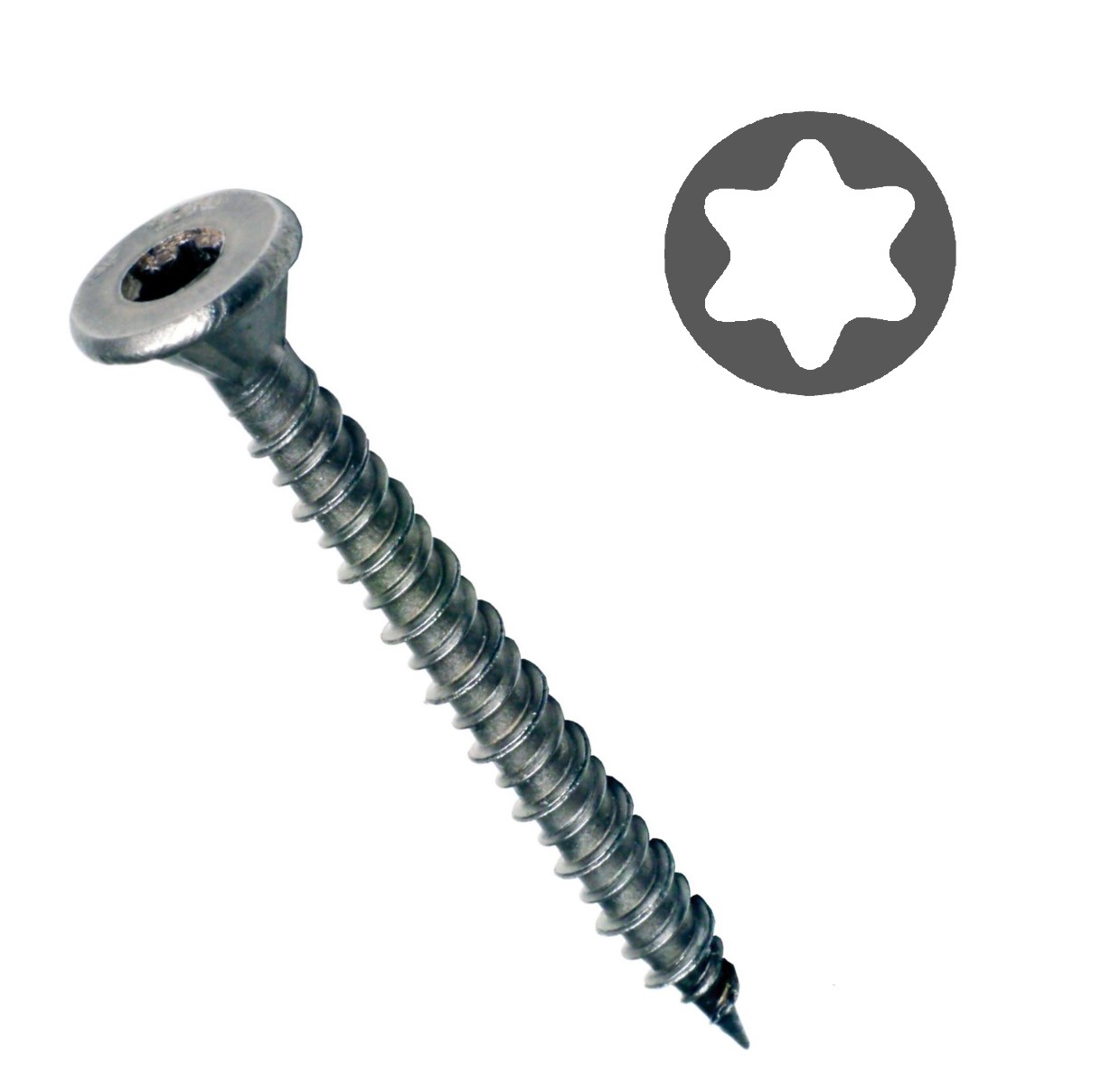 Knauf Skrūve Aquapanel Cement Board Outdoor plākšņu stiprināšanai pie koka