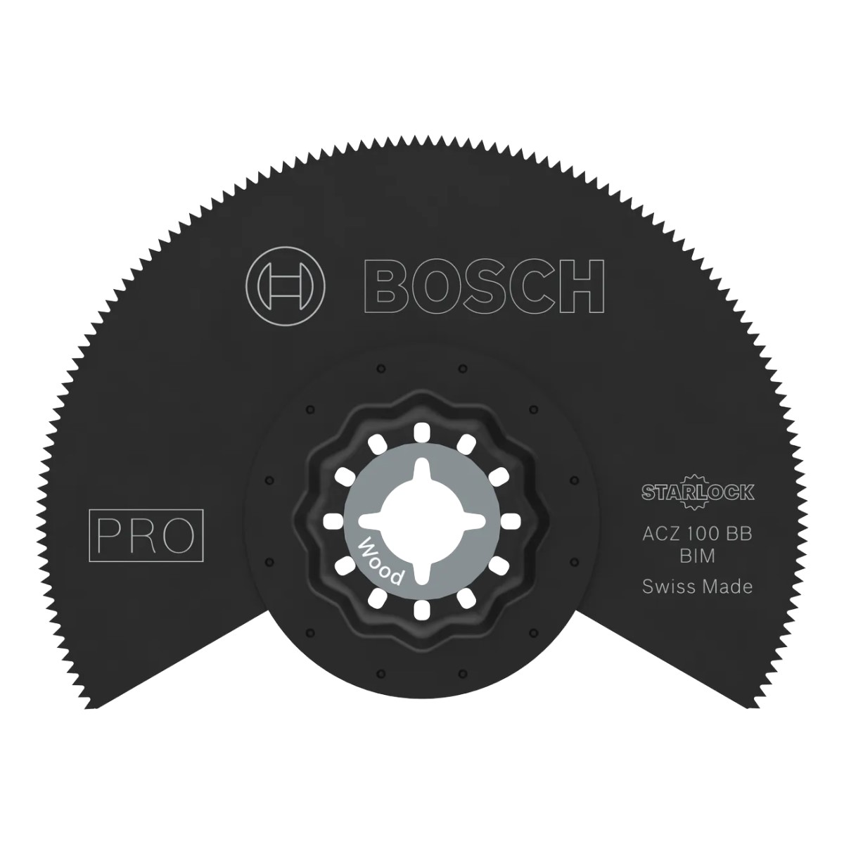 Bosch PRO ACZ 100 BB Segmenta asmens kokam, Starlock, 100mm, 2608669118