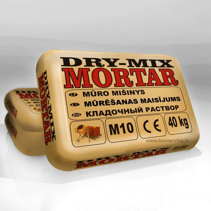 Stimelit Dry-Mix Mortar M10 кладочный раствор STIMELIT Dry-Mix MORTAR 40kg (mūrjava)