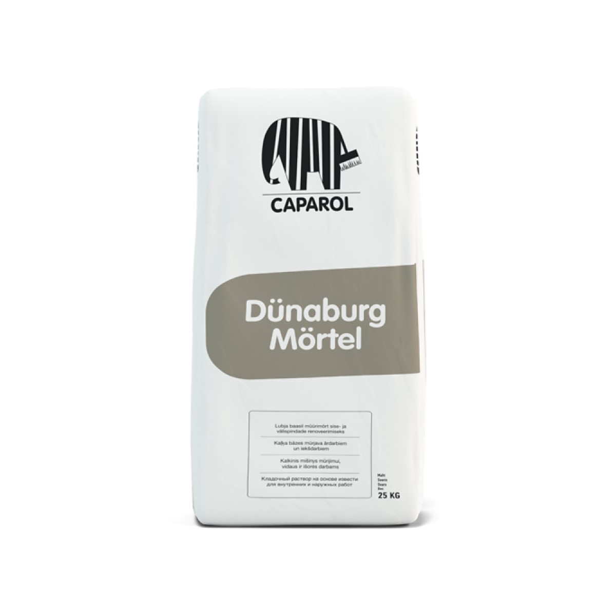 Caparol Dunaburg Mörtel Kaļķa bāzes mūrjava ārdarbiem un iekšdarbiem