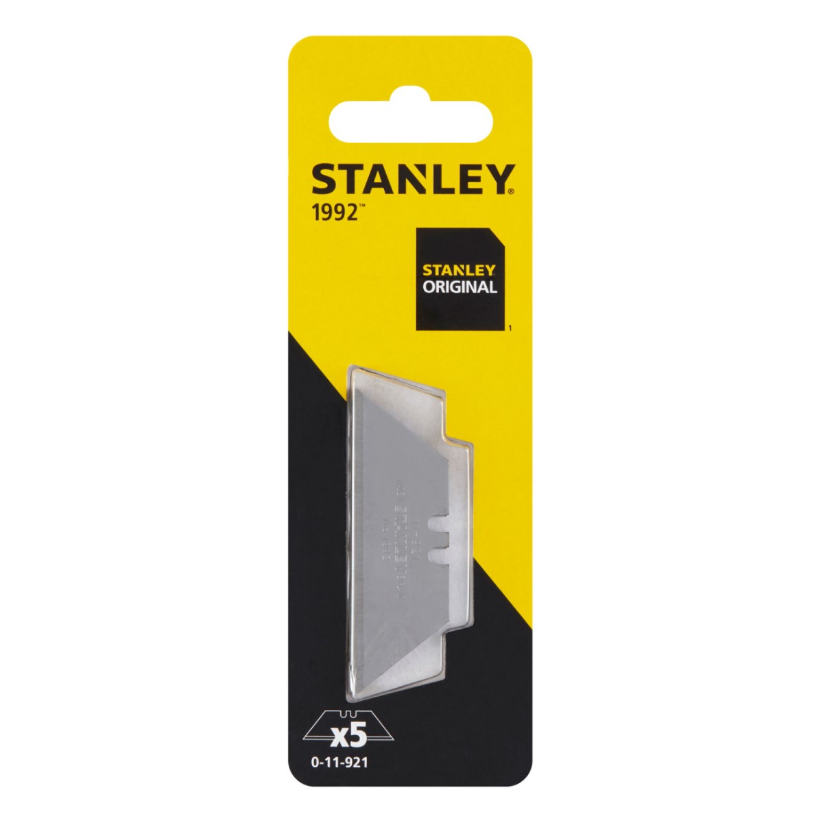 Stanley Лезвие для ножа 1992 для отделочных работ, 0-11-921  (5 шт.)