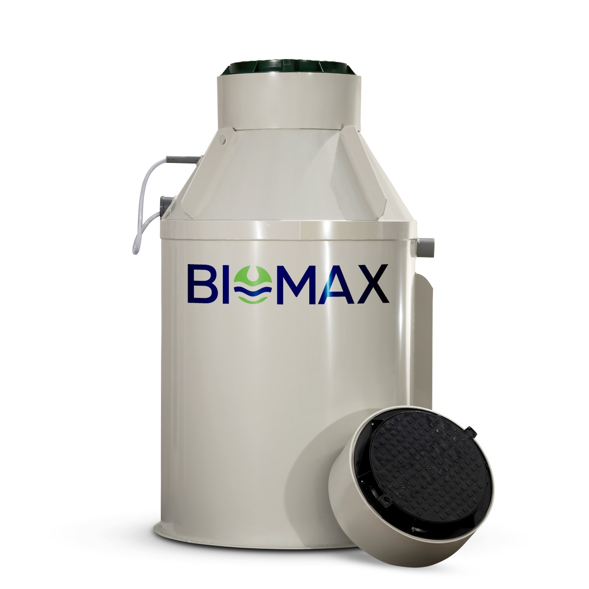 BIOMAX Bioloģiskā notekūdeņu attīrīšanas iekārta ar sašaurinošo konusu