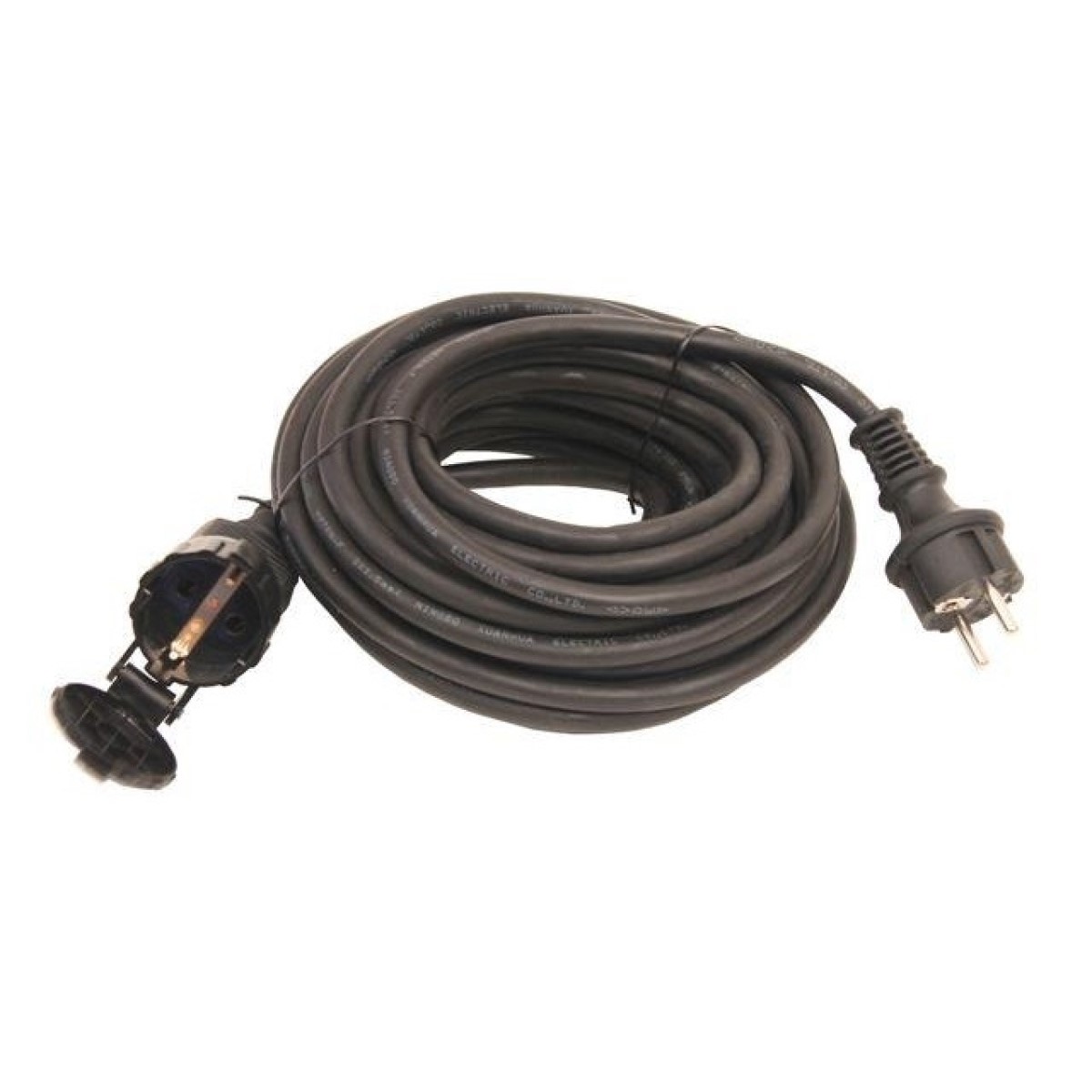 Acuma Pagarinātājs 3x1.5mm2, melns