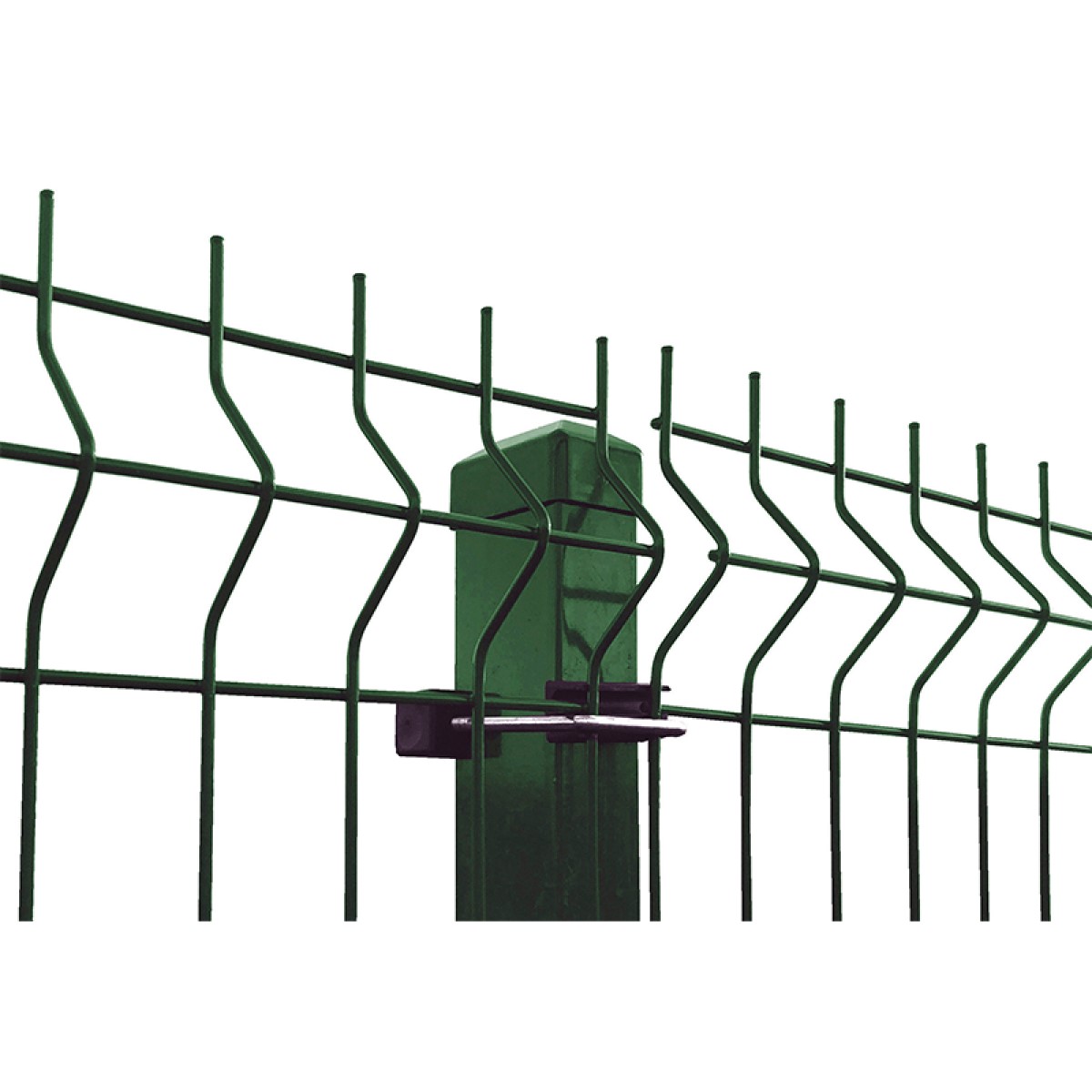 Vilmars Žoga panelis 3D Zaļš, D4mm stieple, rūts 50x200mm