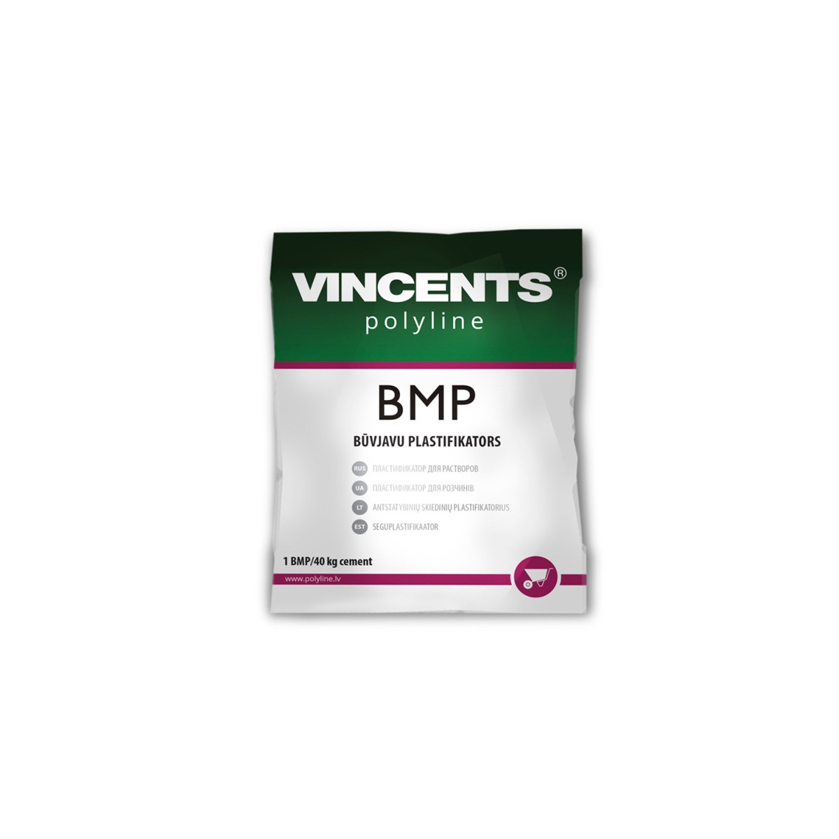 Vincents Polyline BMP Būvjavu plastificējoša piedeva