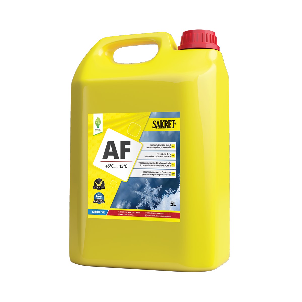 Sakret AF Добавка против замерзания , 1L
