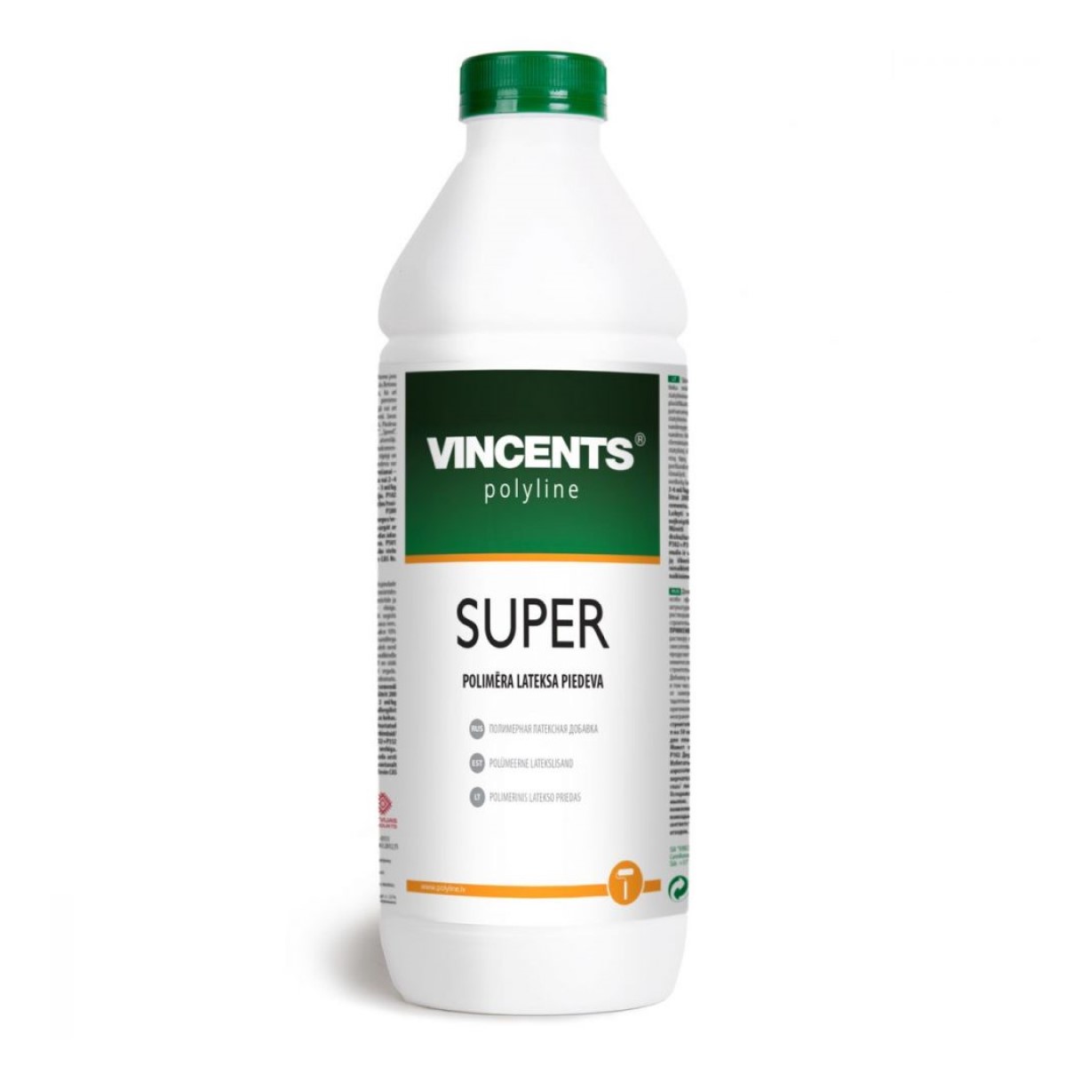 Vincents Polyline Super Polimēra betona piedeva remontdarbiem, 1L