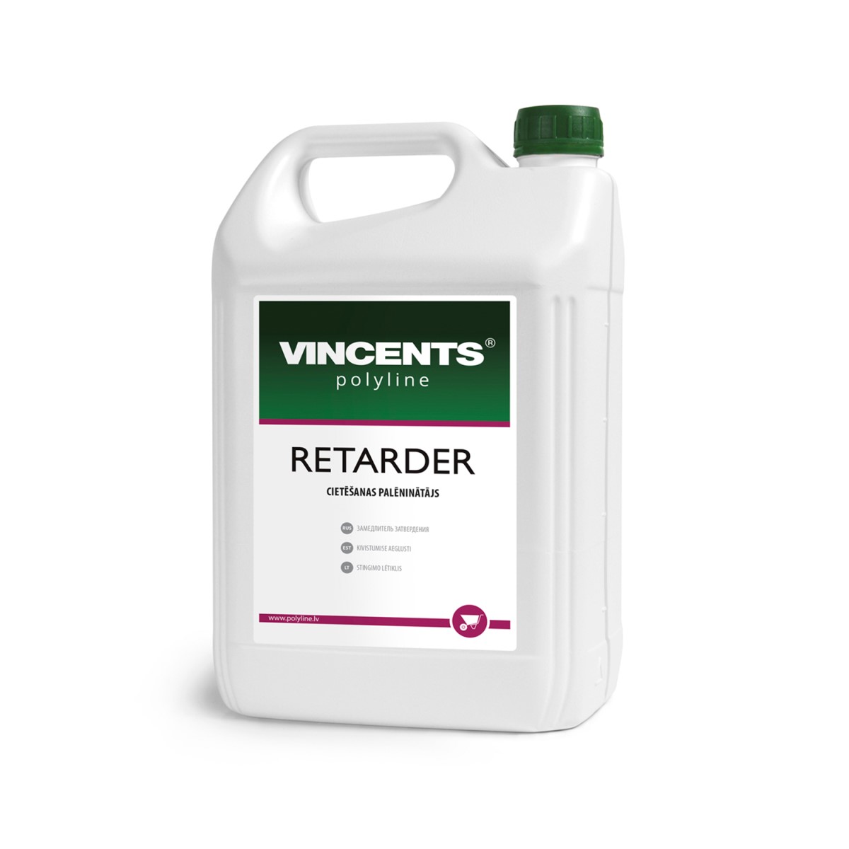 Vincents Polyline Retarder cietēšanas palēninātājs betonam