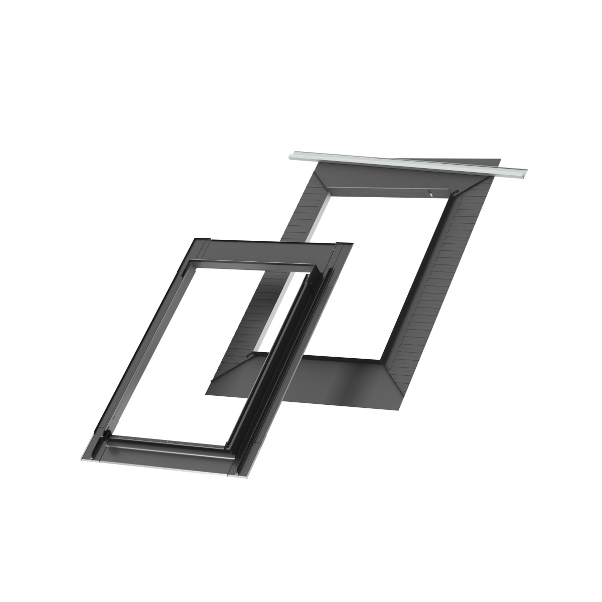 Velux iebūvēšanas piederumi plakaniem jumta segumiem ar BFX EDS