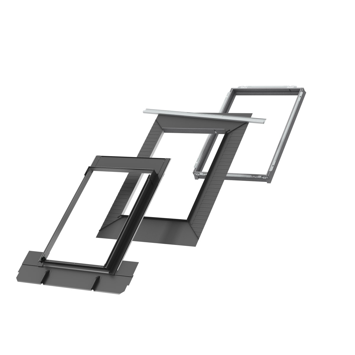 Velux iebūvēšanas komplekts metāliskajam jumtam ar click sistēmu BDX EDQ