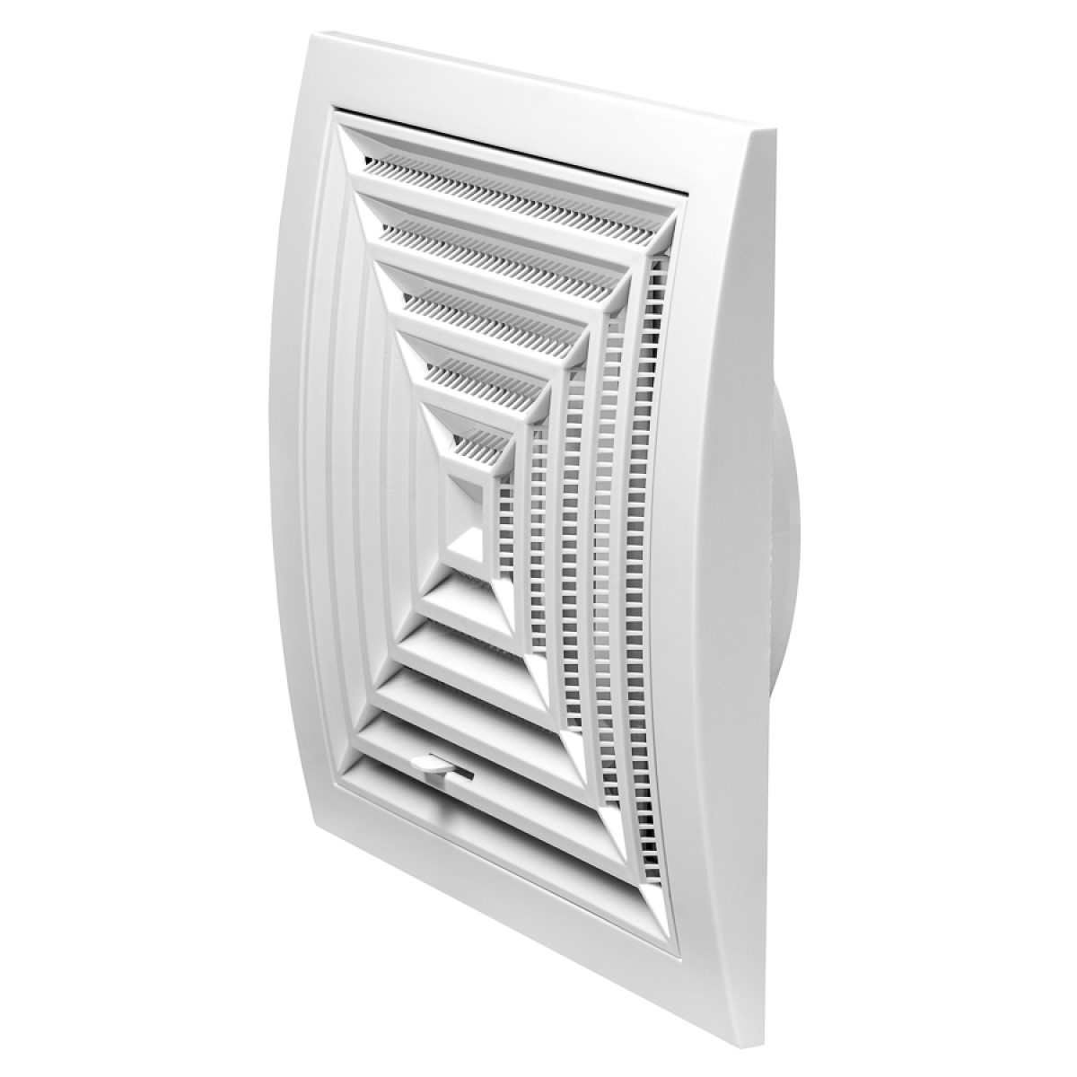 Europlast Решетка потолочная пластмассовая, регулируемая 190x190 мм Ø125mm