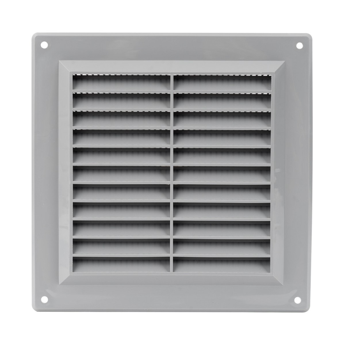 Europlast Ventilācijas reste plastmasas 150x150mm, pelēka