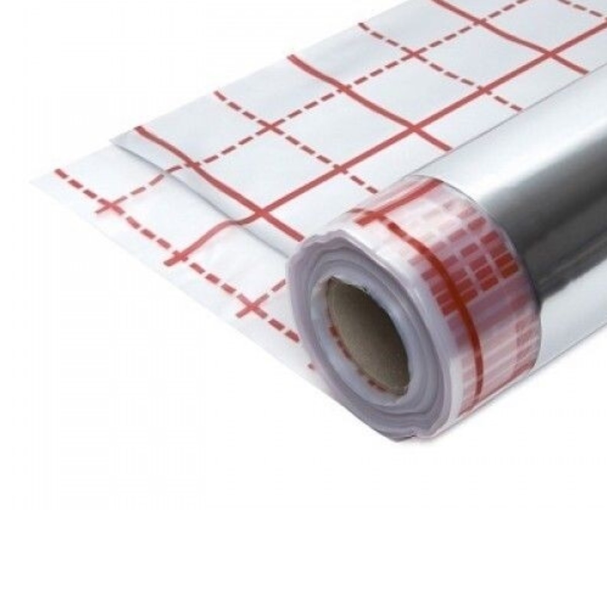 Fortex Thermo фольгированная пленка с маркировкой, для теплых полов , 1x50m, (50m2)