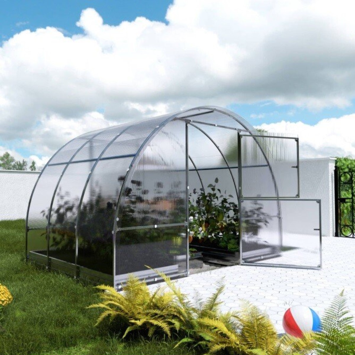 Baumera Klasika EASY Siltumnīca ar polikarbonāta pārklājumu