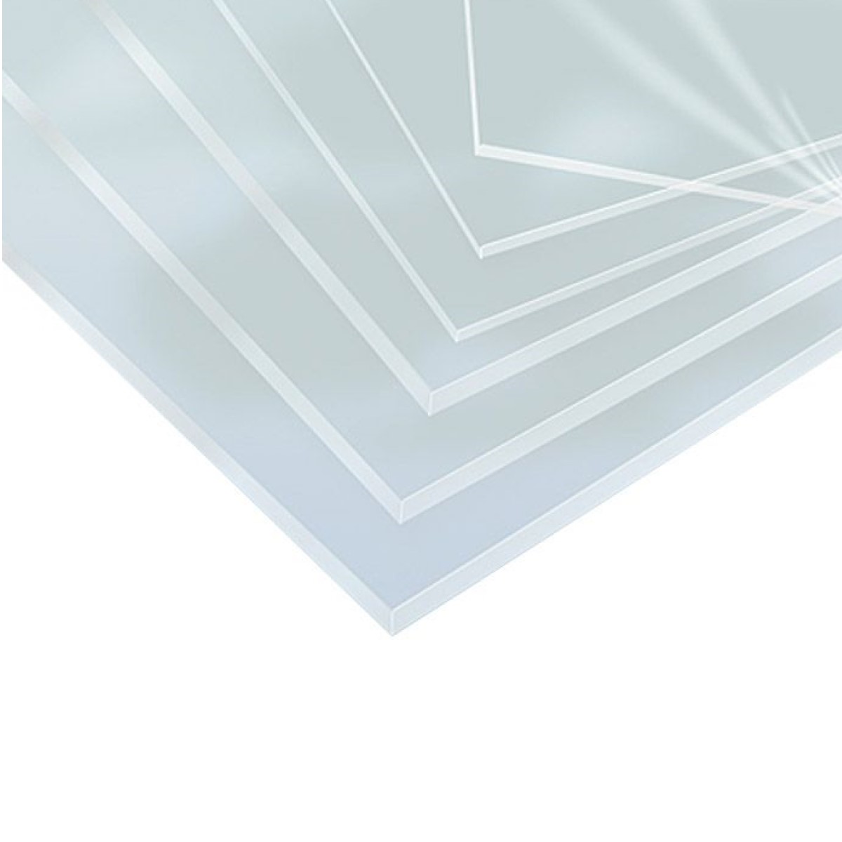 Proplastik Polygal Plastikāta gludā loksne PMMA ar UV aizsardzību Plazcryl XT R7000 2x1000x2050mm caurspīdīgs