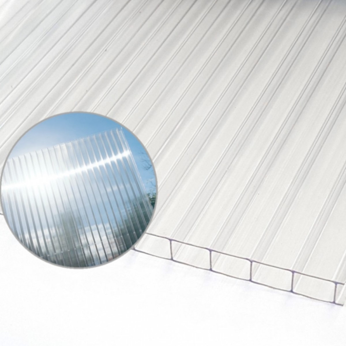 Šūnu polikarbonāts 0,95kg/m2