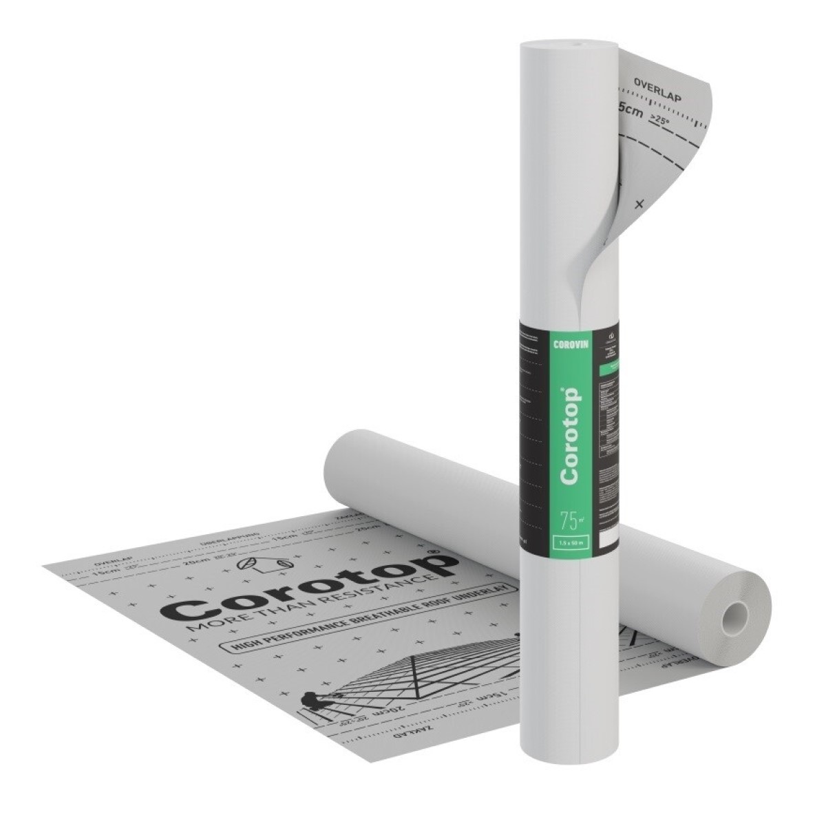 Corotop CoroVIN Pretvēja izolācijas membrāna, 100g/m2