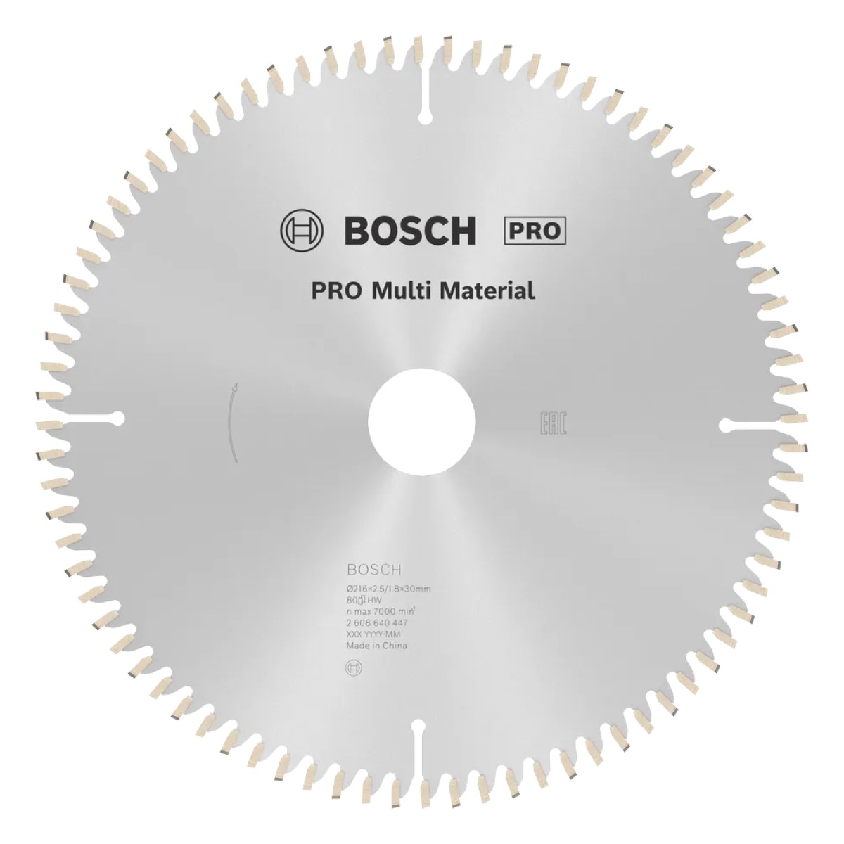Bosch PRO Multi Material Ripzāģa disks