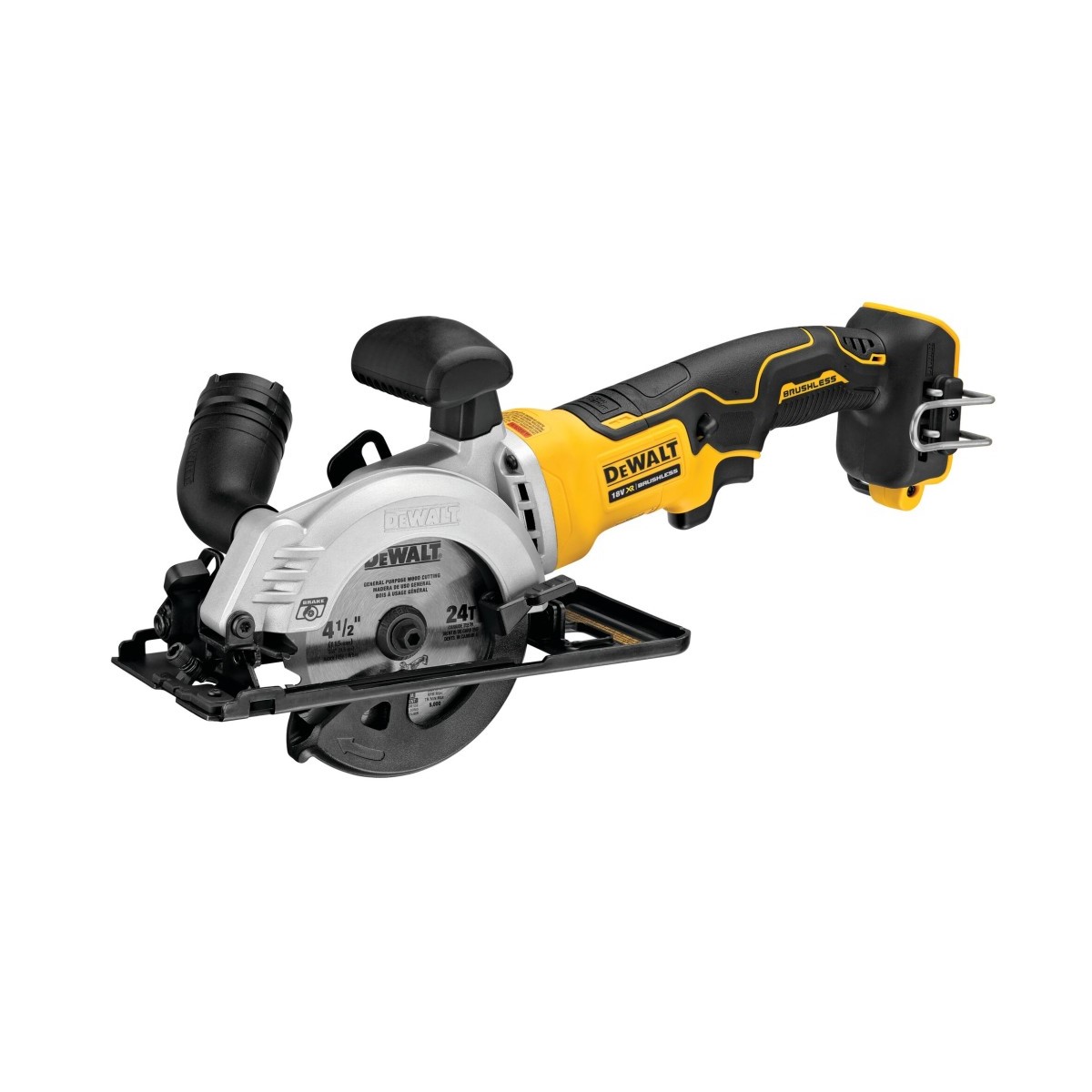 DeWalt Аккумуляторная дисковая пила 18 В XR, 115 мм (без аккумулятора, зарядного устройства) DCS571N-XJ