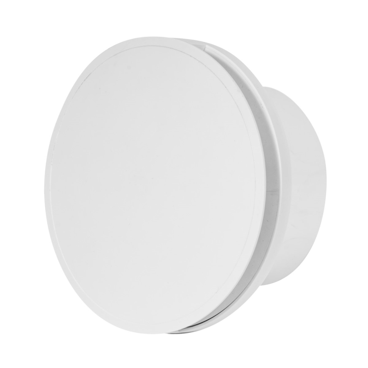 Europlast E-EXTRA Series EAT Apaļš elektroventilators, ar noslēgvāku, lodīšu gultni, taimeri