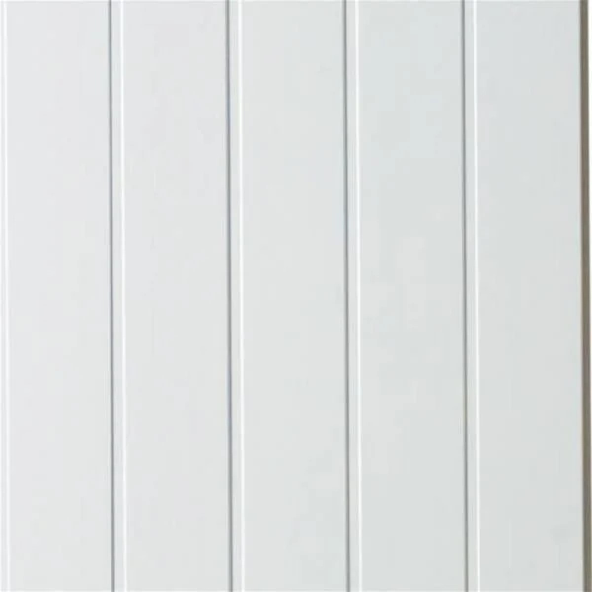 Huntonit Krāsoti kokšķiedru sienu paneļi 11x620x2740mm, iepak. 3.398m2 Skygge, balts