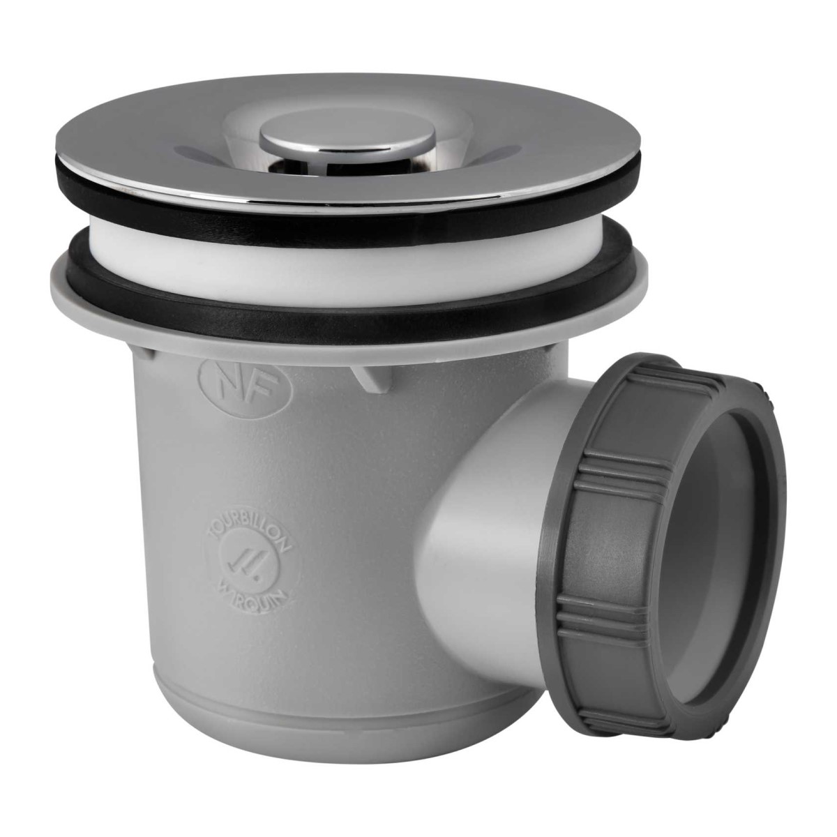 Wirquin Tourbillion Dušas paliktņa sifons, 30 l/min, plastmasas