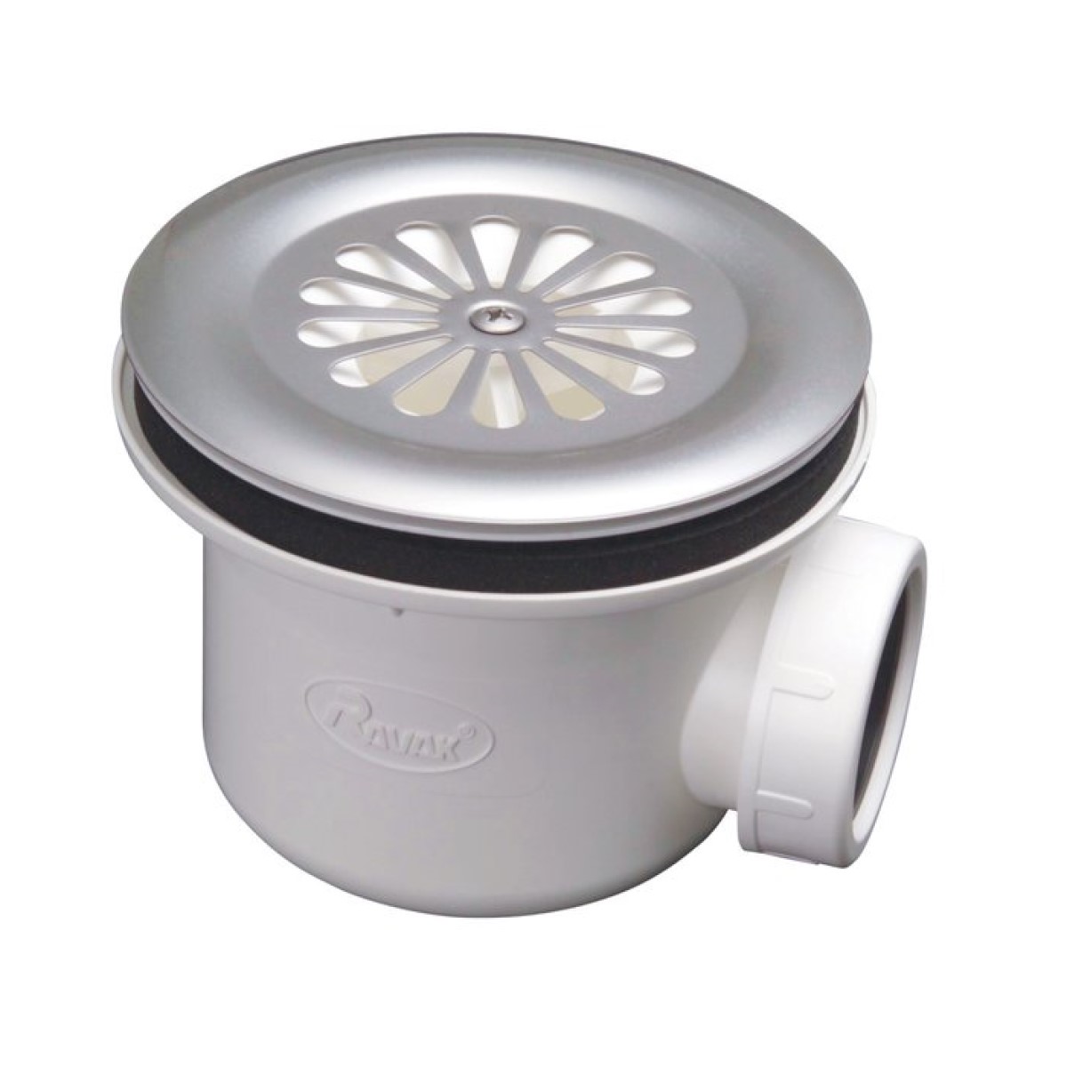 Ravak Basic 90 Dušas paliktņa sifons, plastmasa