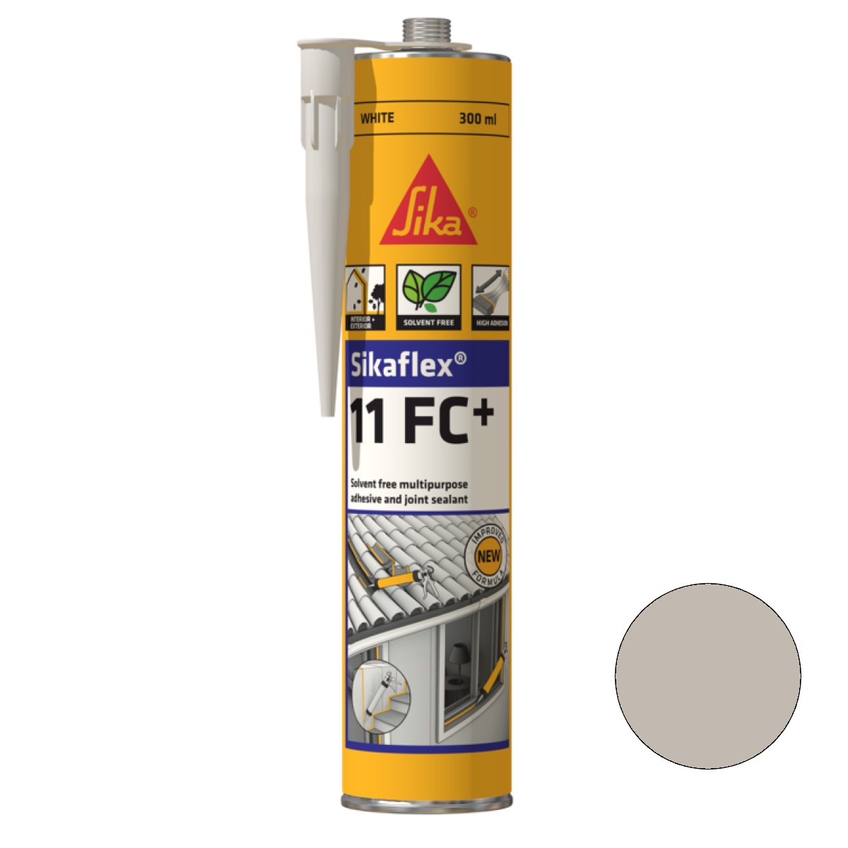 Sikaflex®-11 FC+ Poliuretāna mastika un elastīgā līme